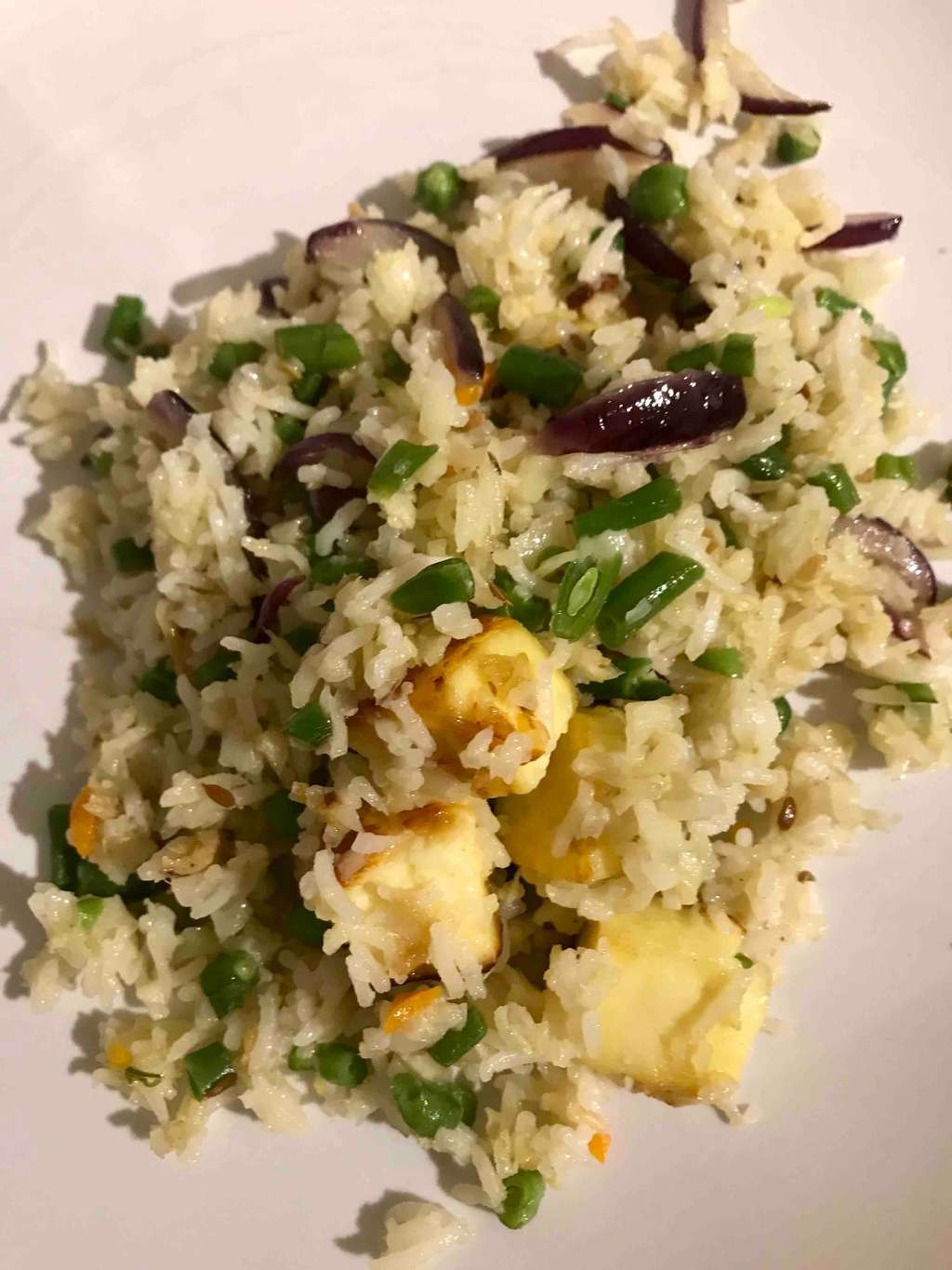 Cauliflower fried rice!