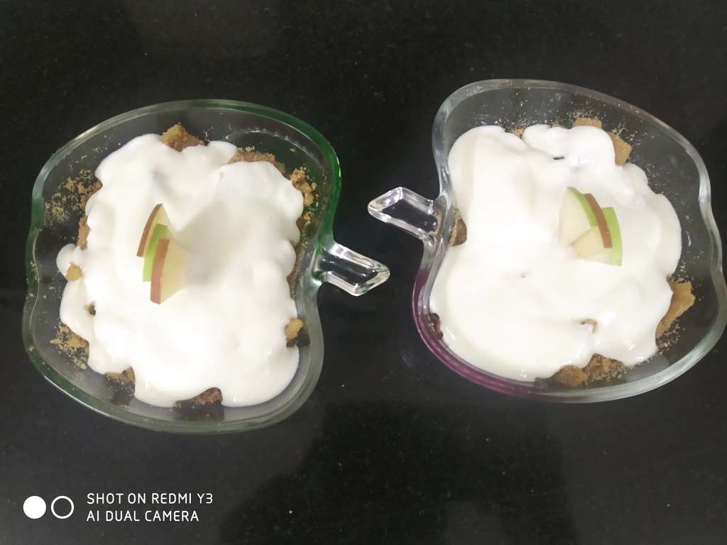 🍎Apple soya crumble 