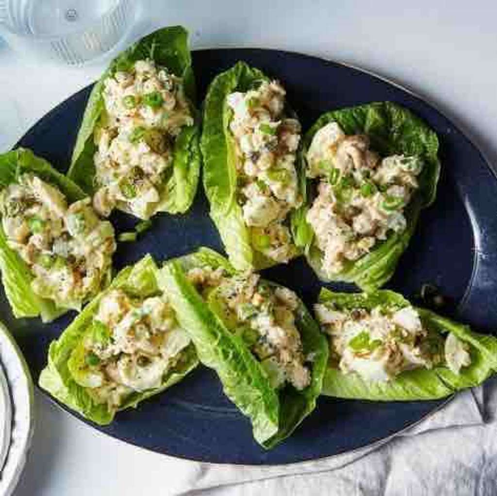 Dijon Chickpea and Egg Salad