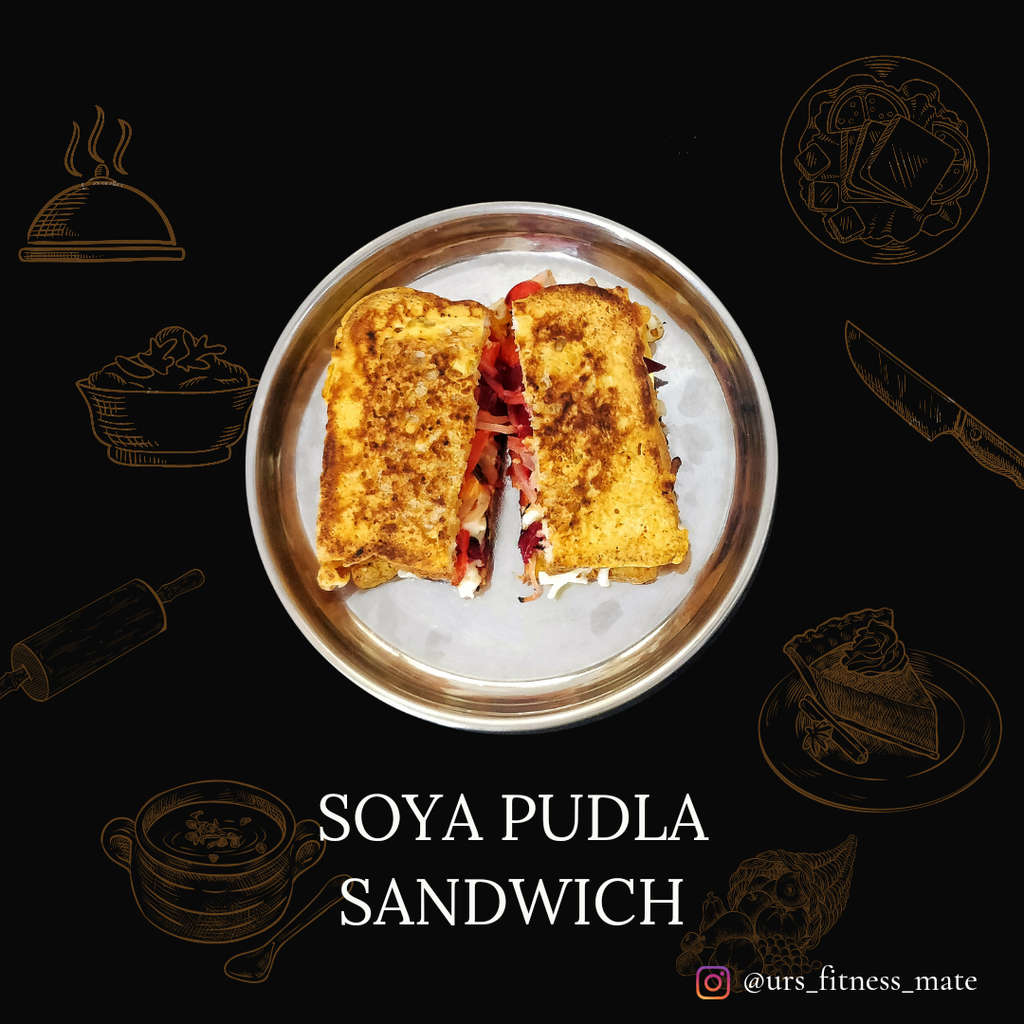 Soya Pudla Sandwich