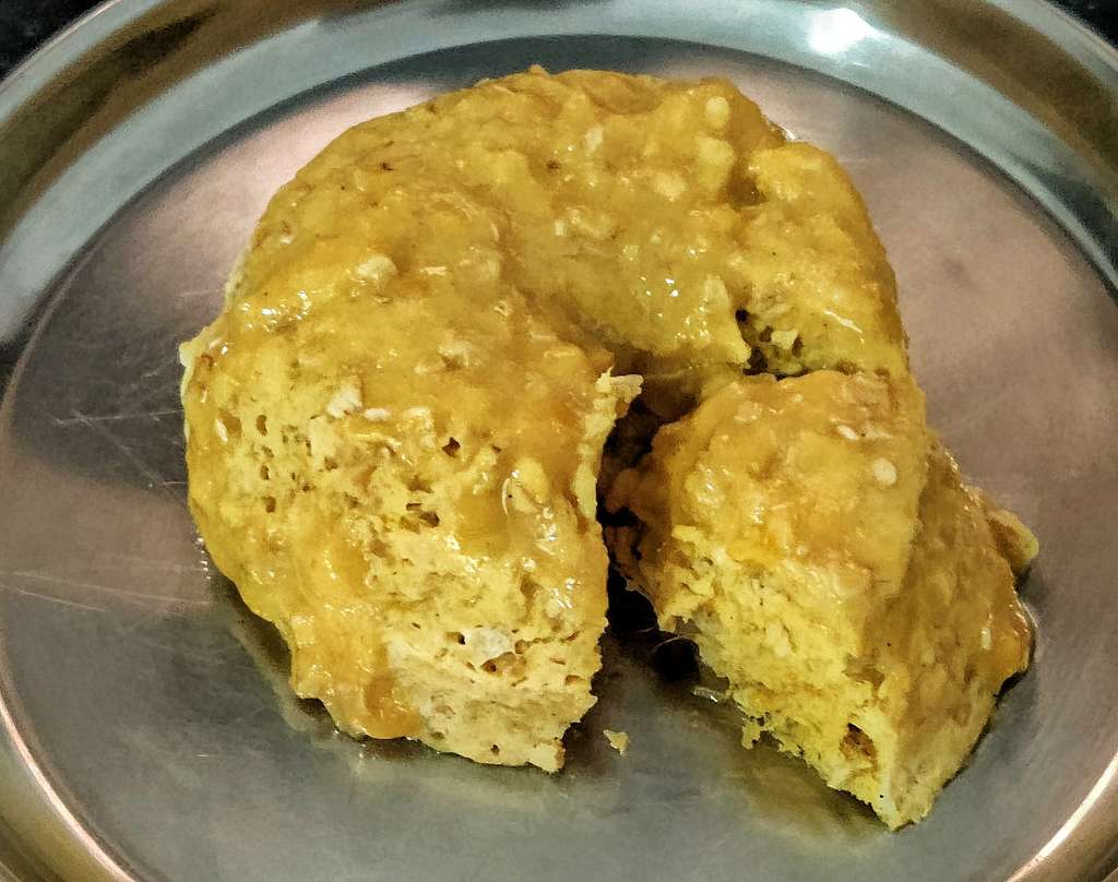 3 min Mango Mug Cake