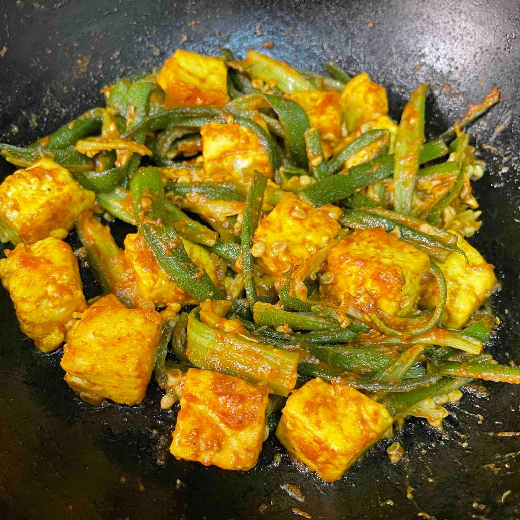 Okra Paneer