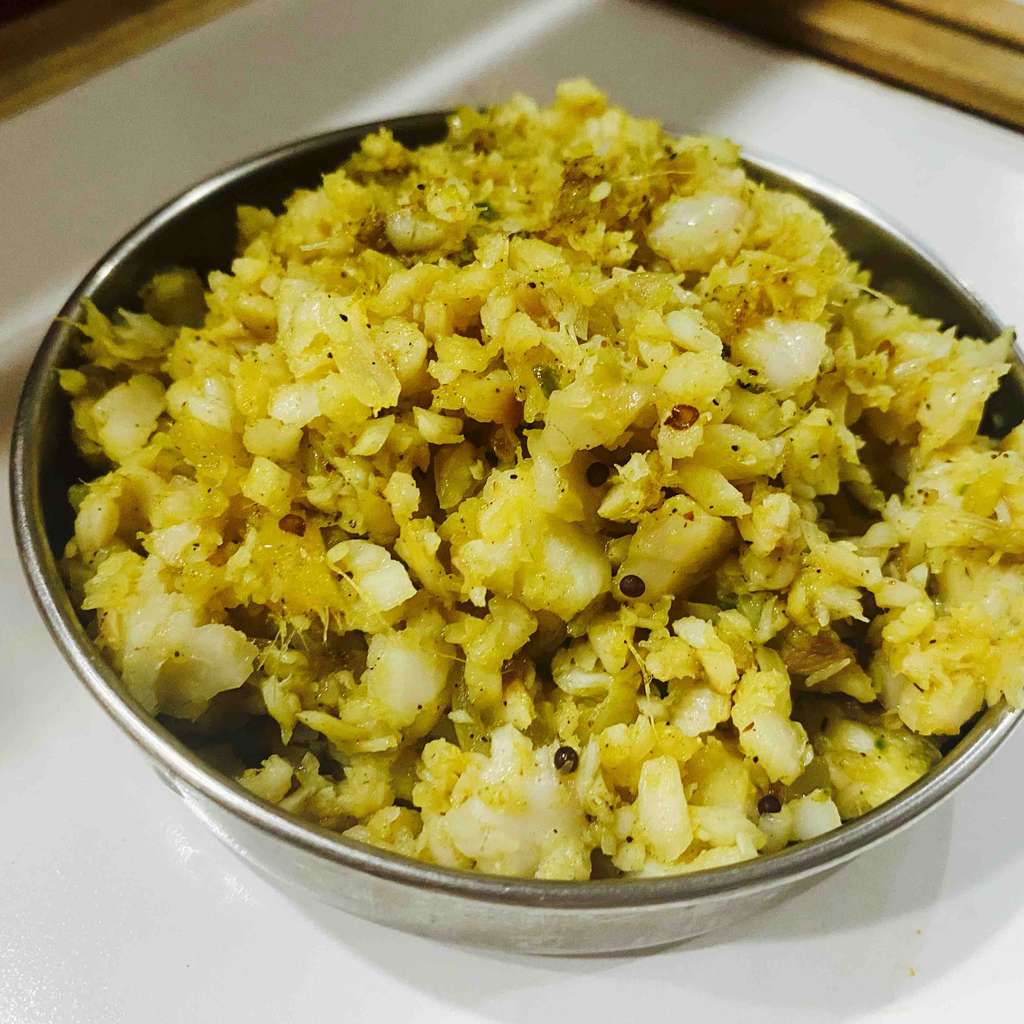 Tilapia fish puttu (podimas)