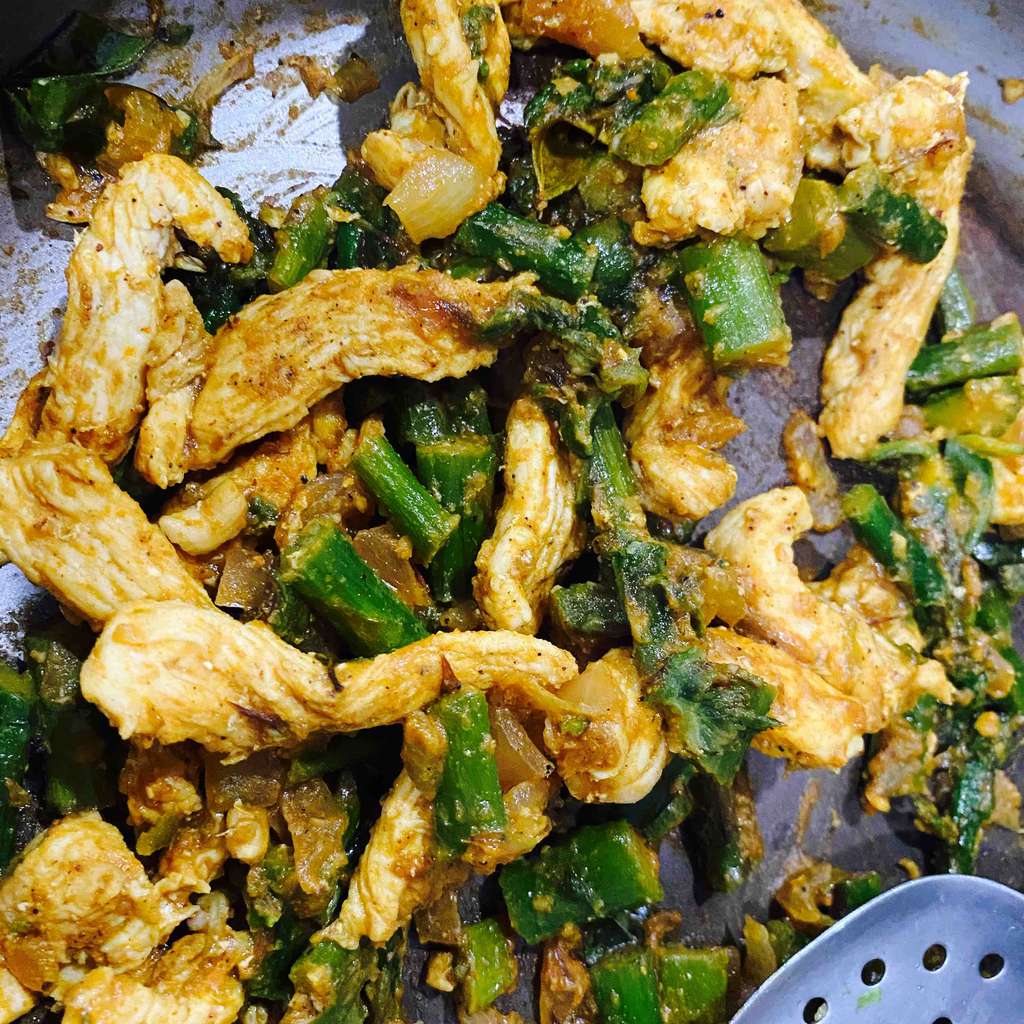 asparagus chicken 