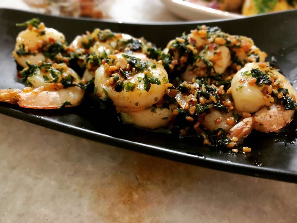 Butter Garlic Prawns