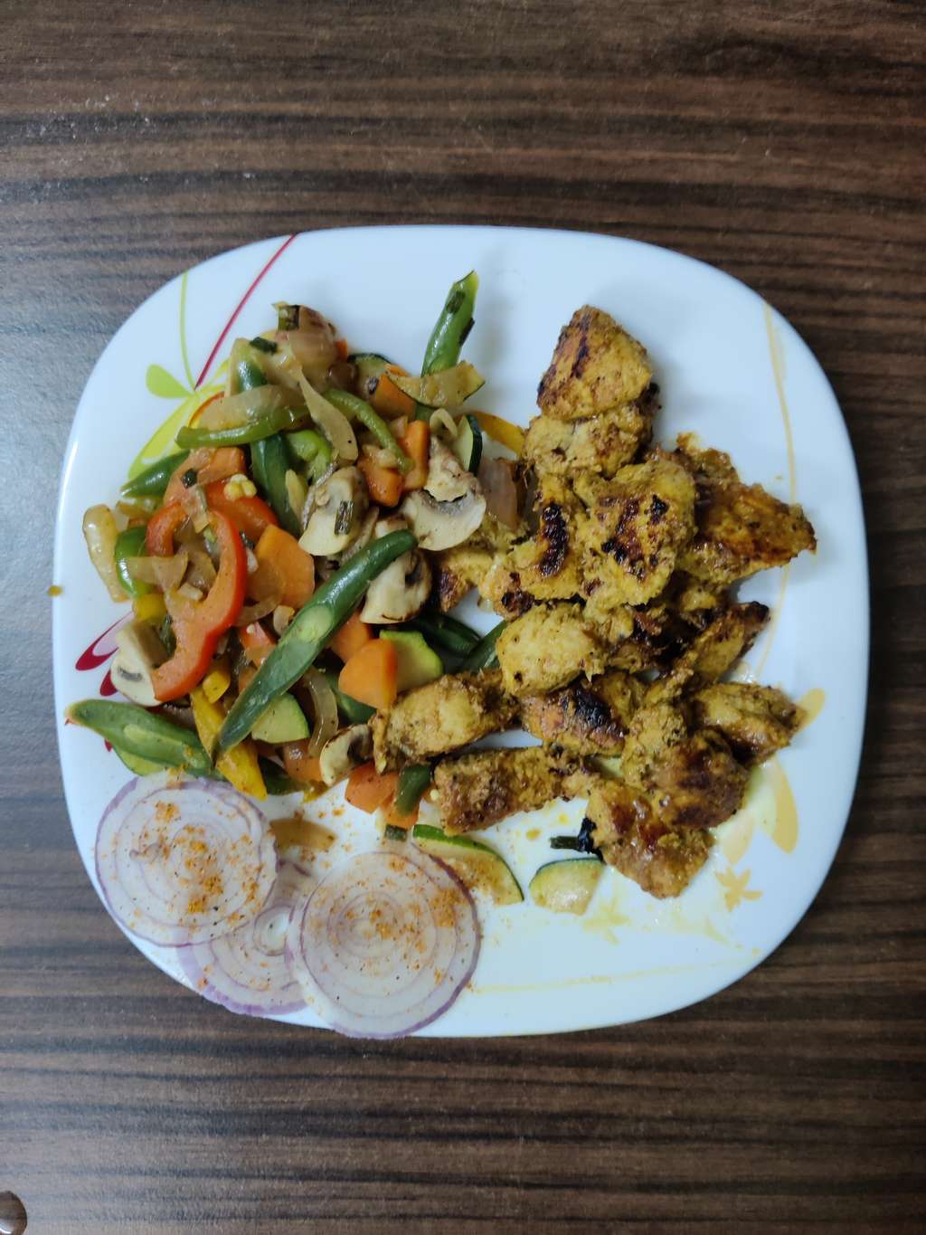 #FITTRMasterchef
Instant Chicken Chatpata with Veggies