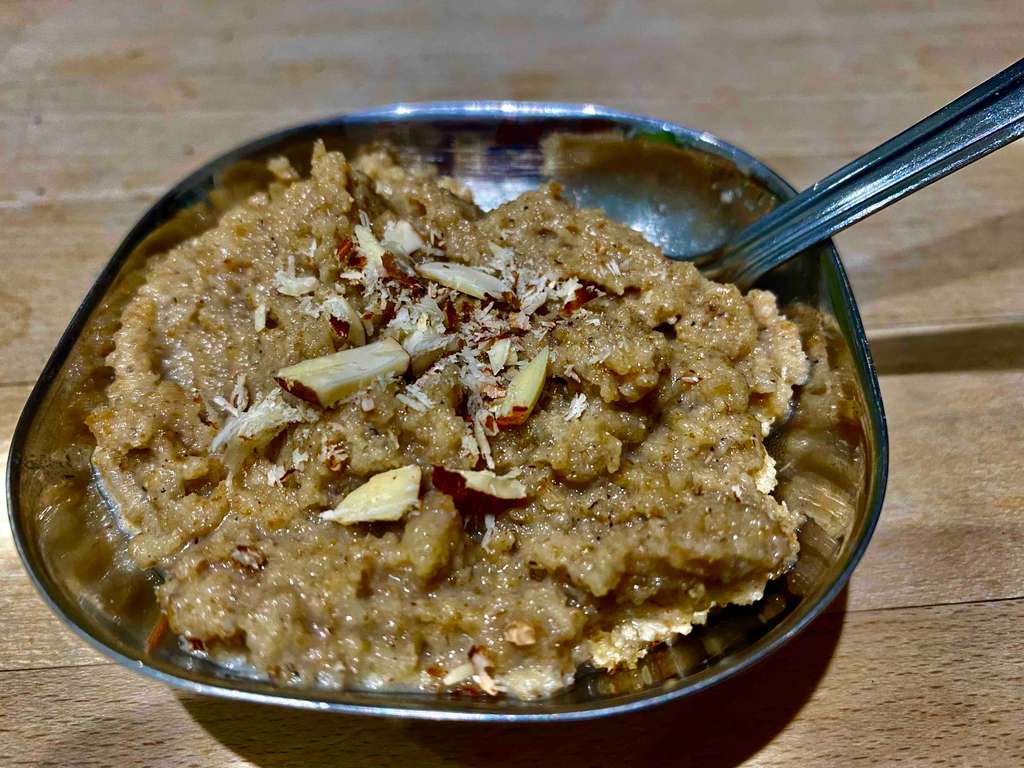 Badam ka Halwa (Almond Dessert)