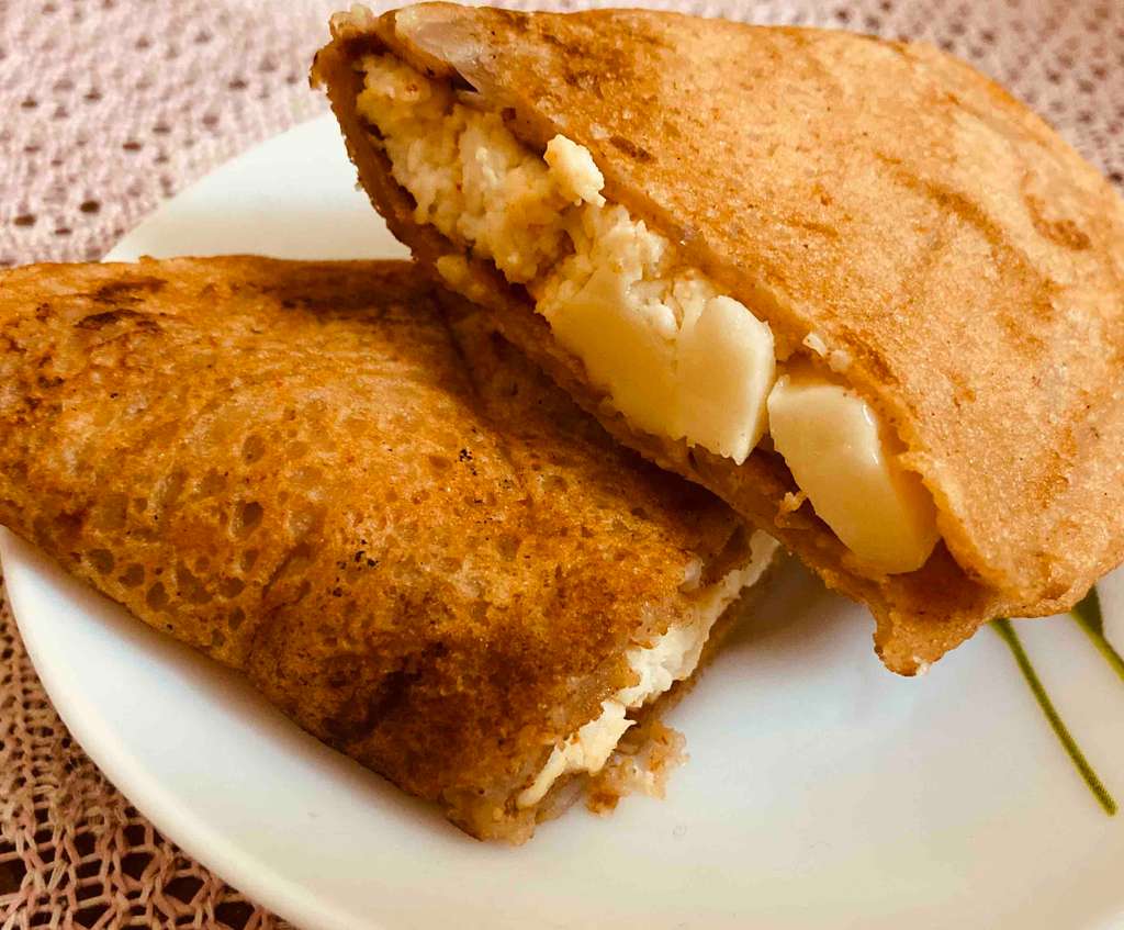 paneer cheese cheela