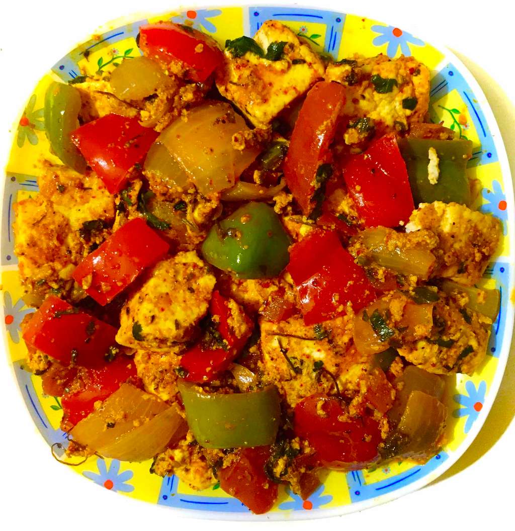 Pan fried Paneer tikka masala