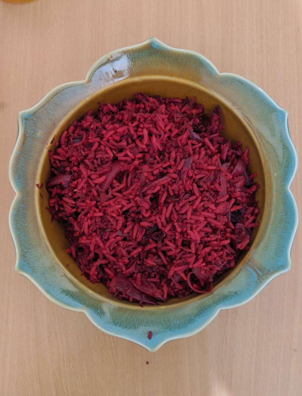 Beetroot Pulao