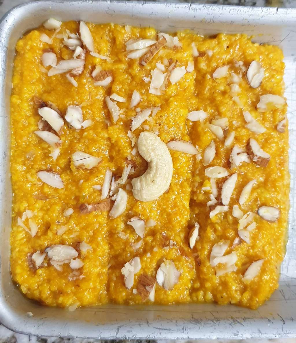 Mango Kalakand🥭