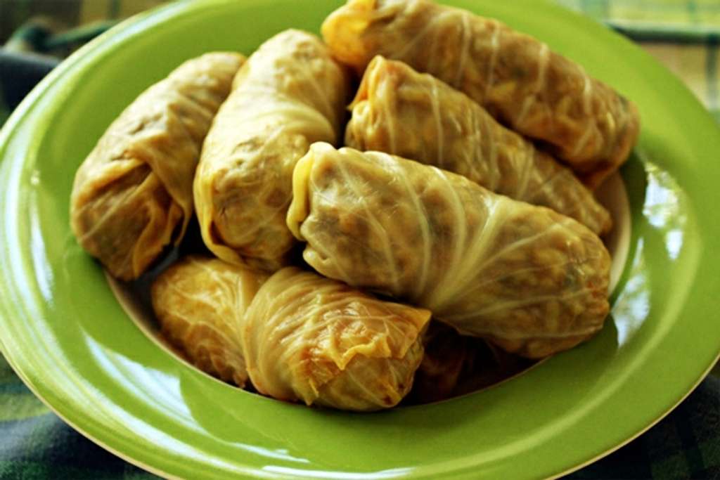cabbage chicken rolls