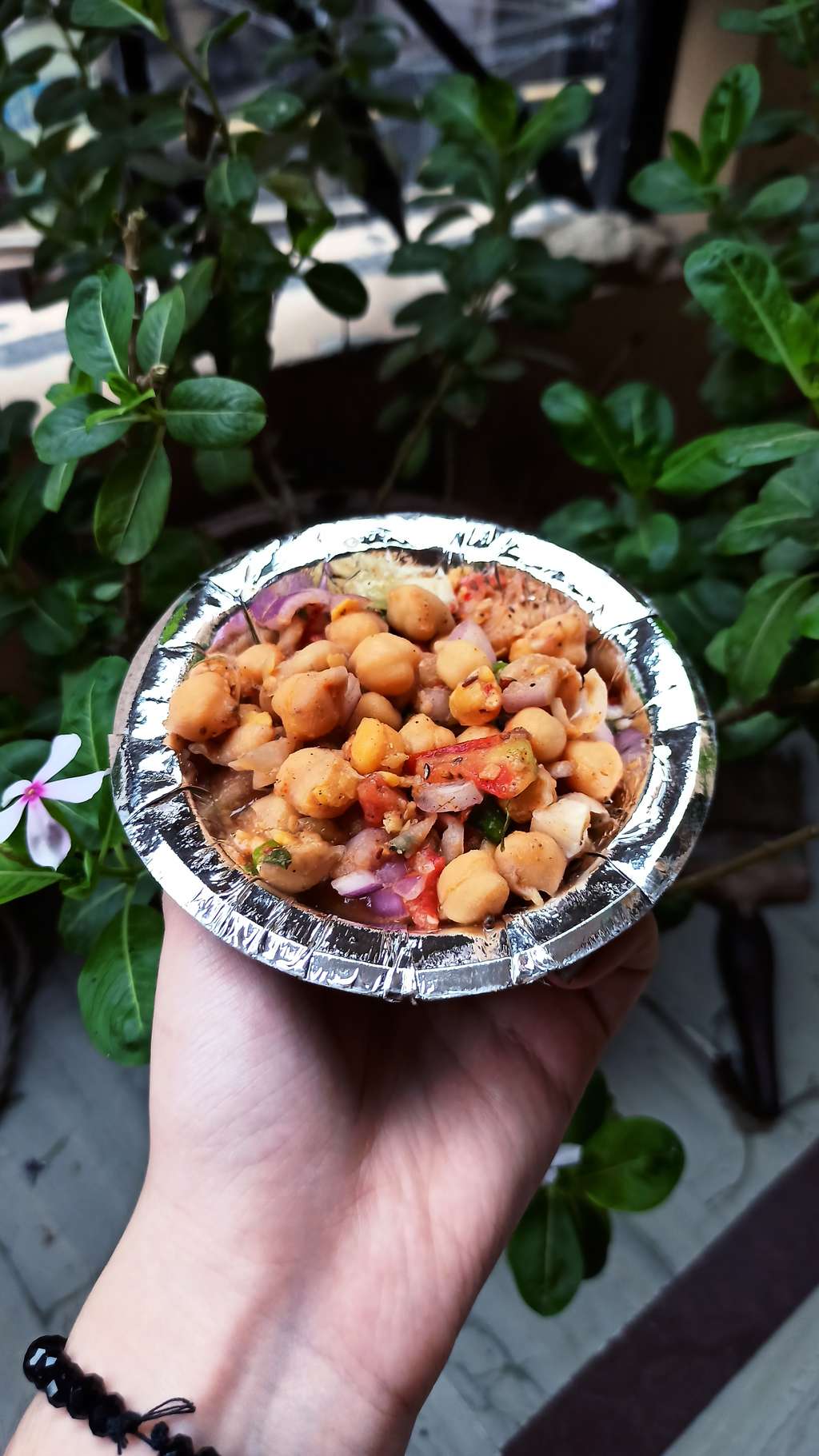 Chickpea (cholle) Chaat