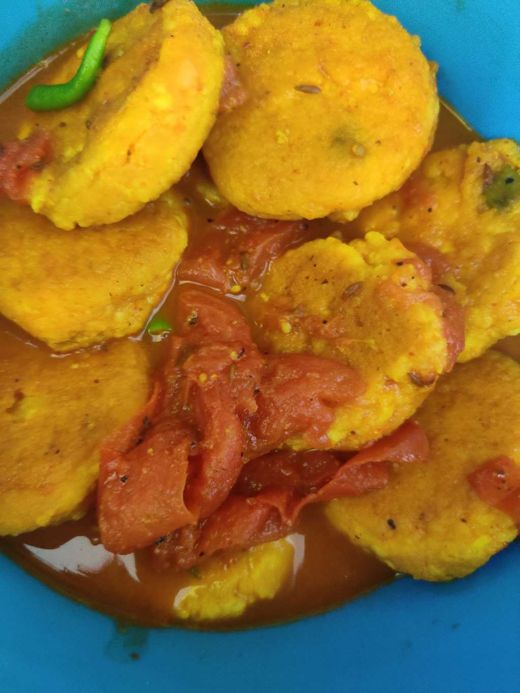 Dal and Paneer ke Kofte curry