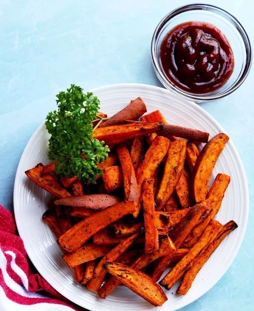 Airfried sweet potato fries