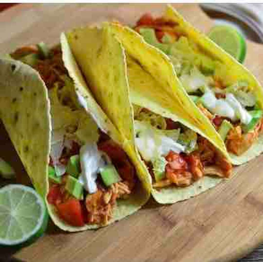 Slow Cooker Protein Chicken Tacos