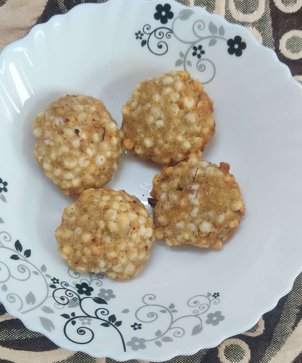 Healthy Sabudana Wada - Airfried 