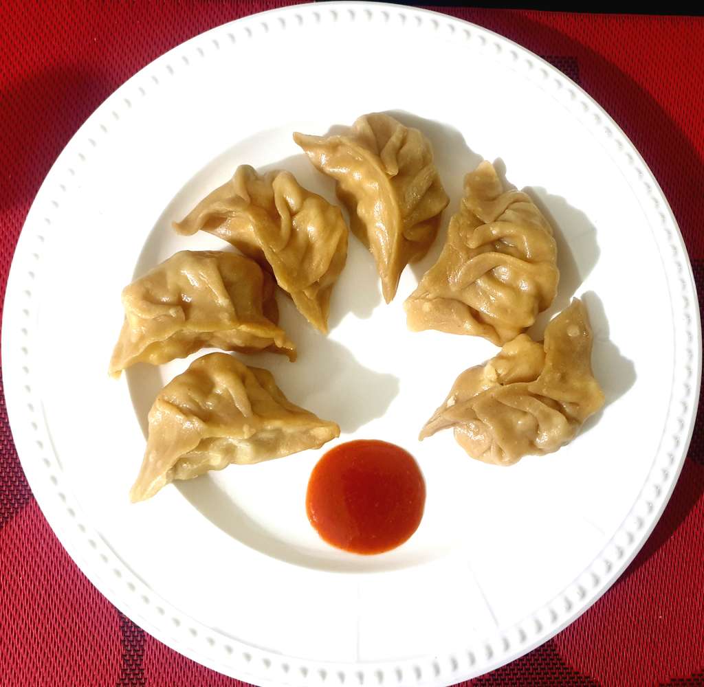 Chicken Momos- Whole Wheat
