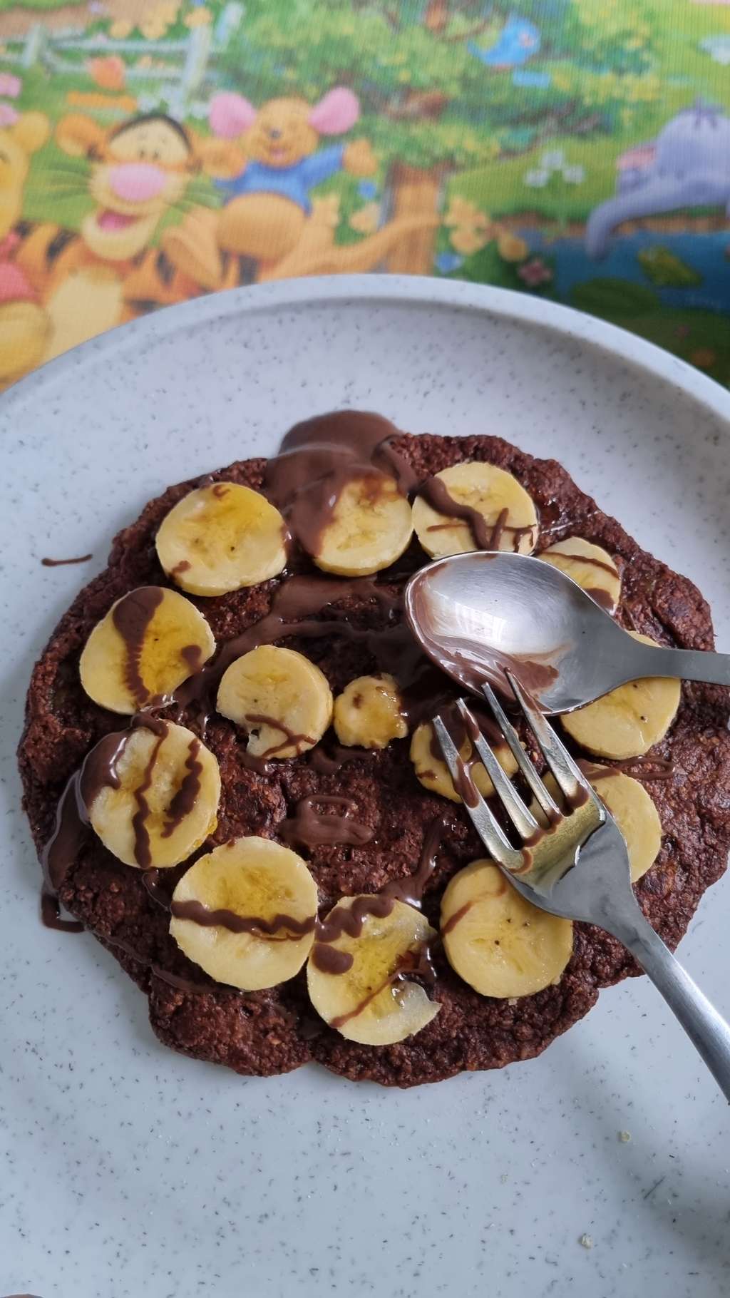 oat banana pancake 