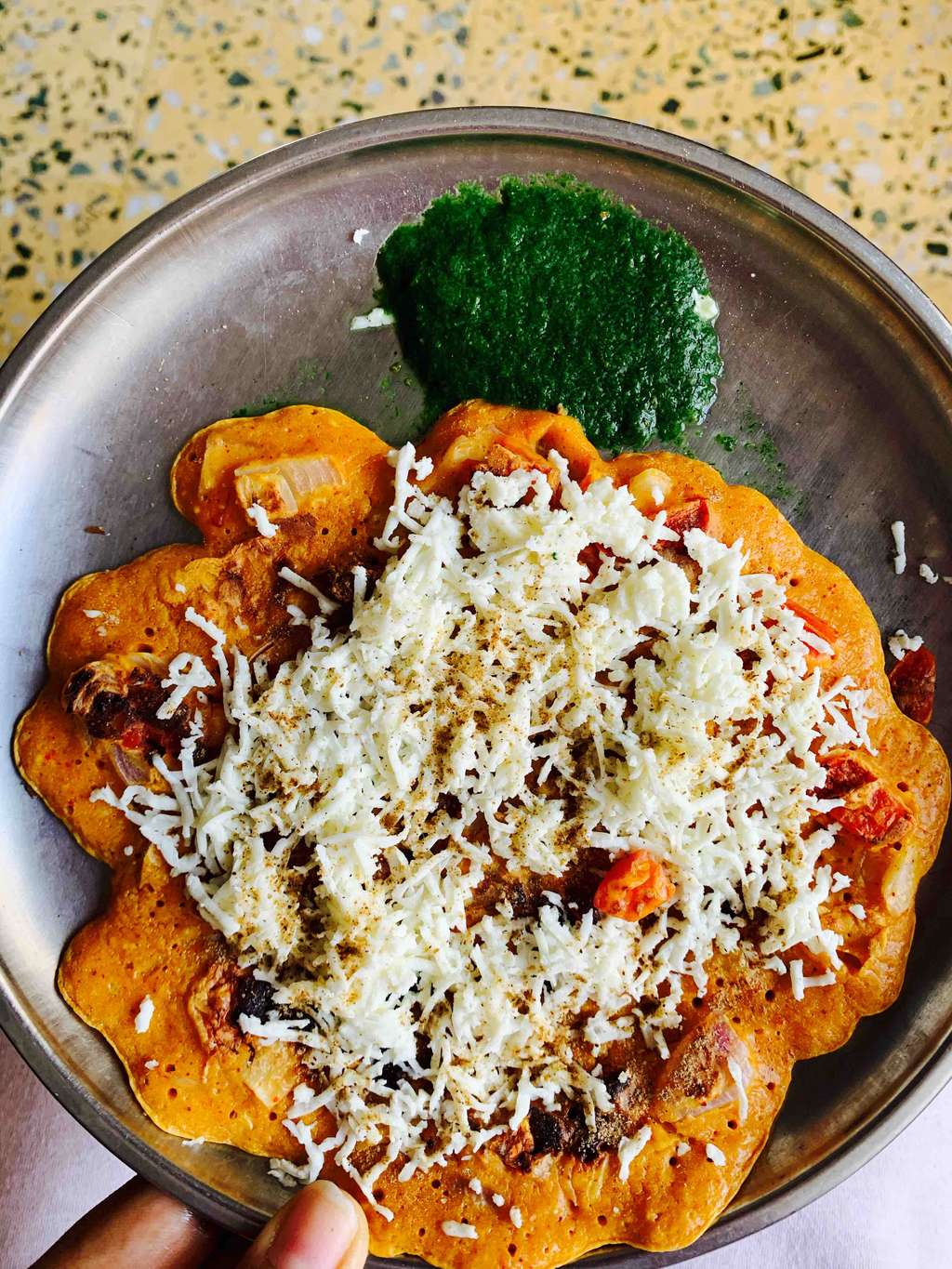 besan egg chilla