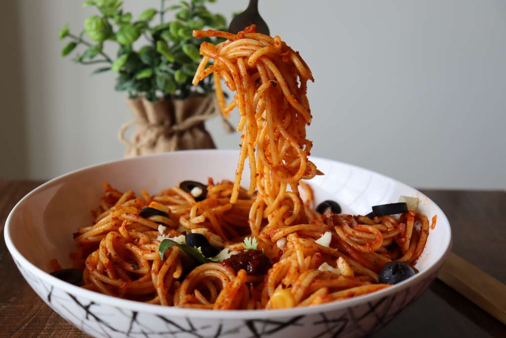 Sphegeti with Red sauce