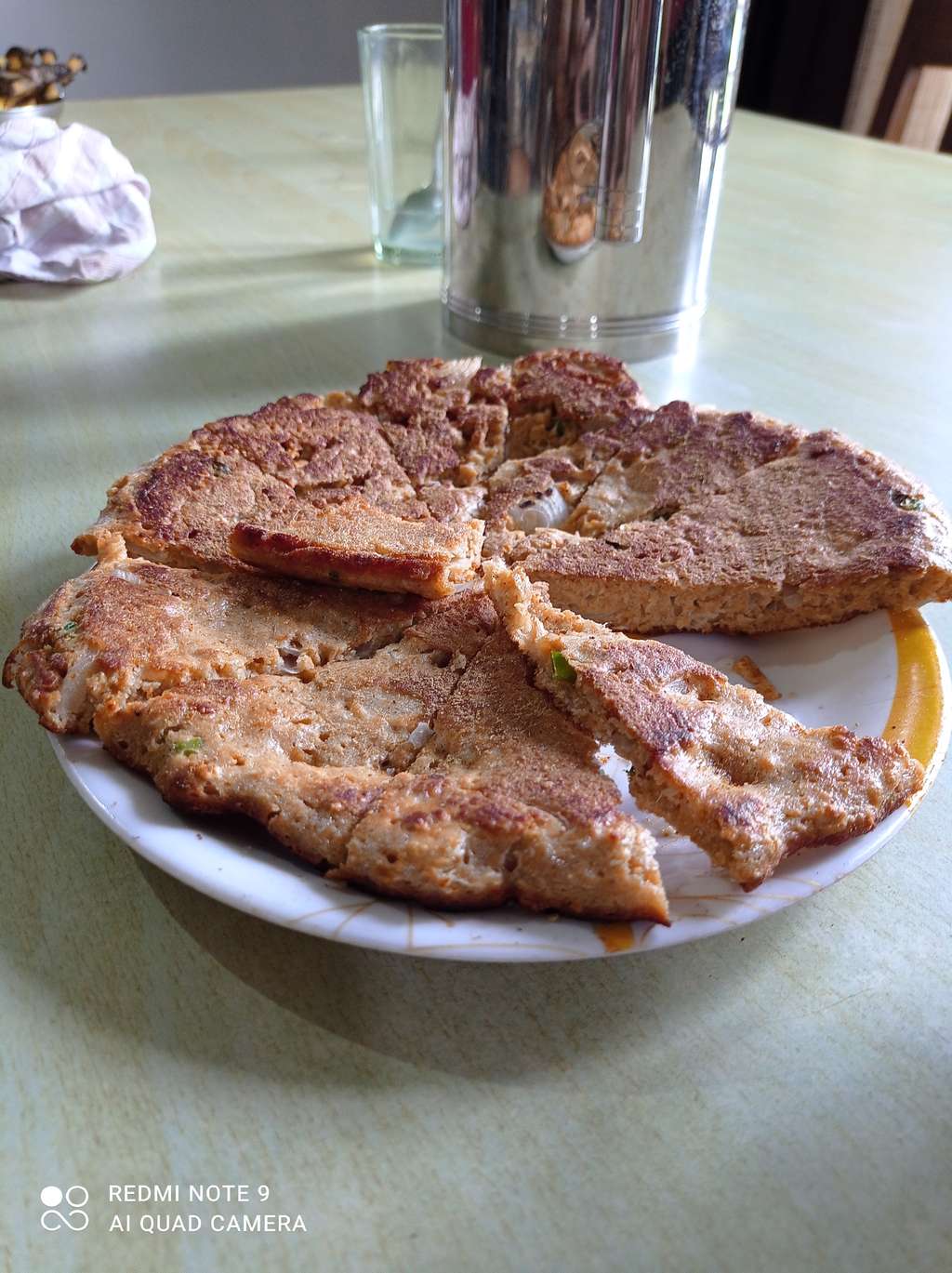 Soya and Oats omelette 