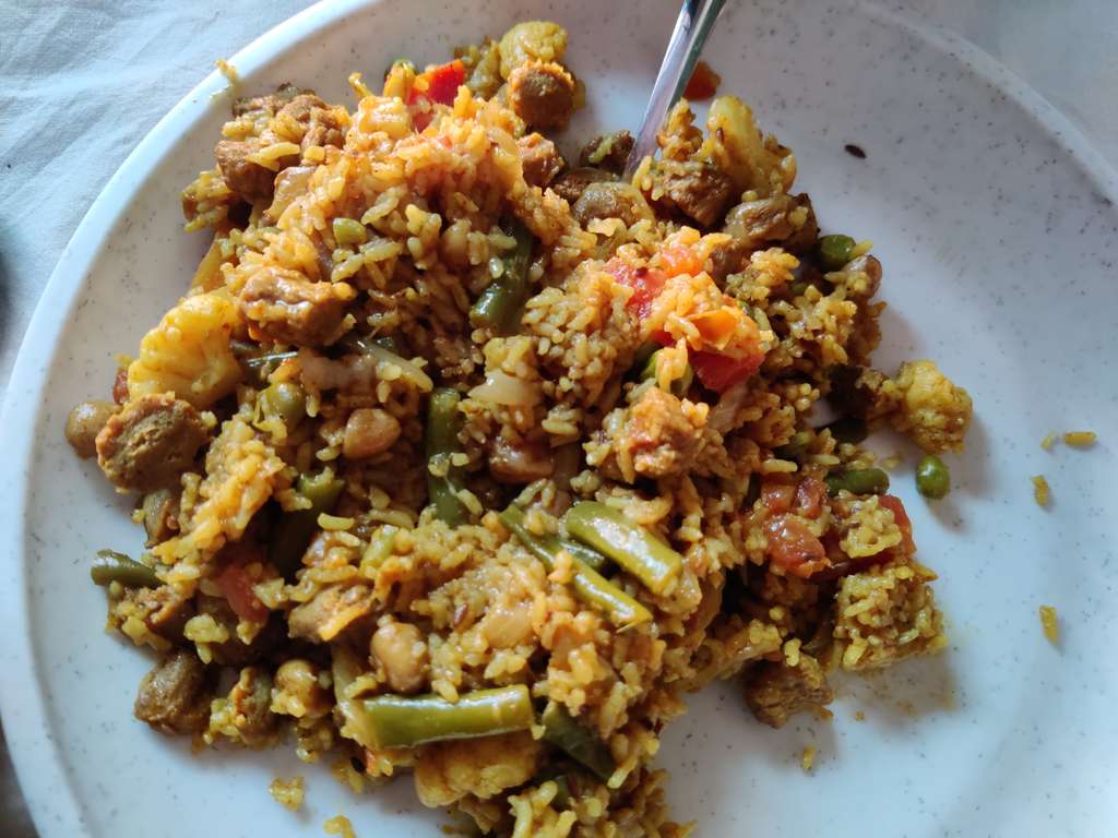soya veggie pulav