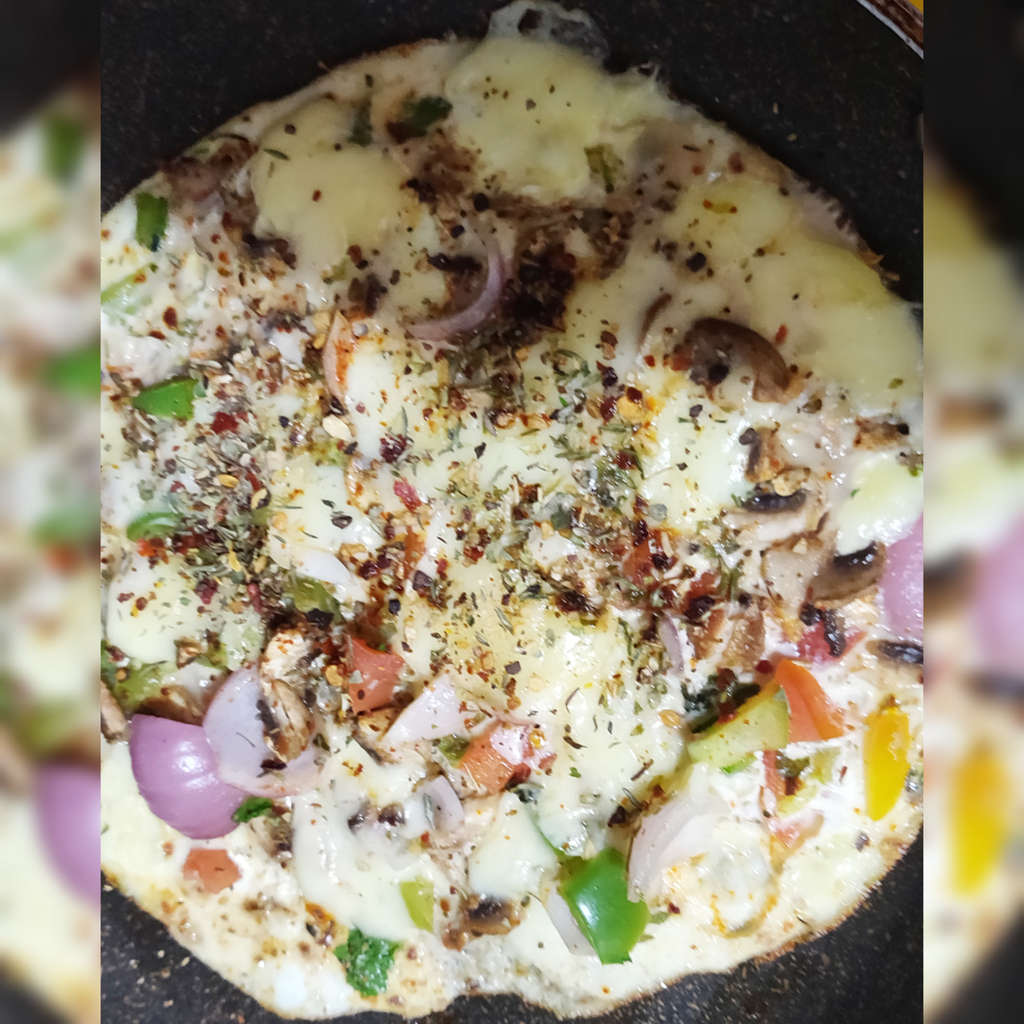 egg pizza