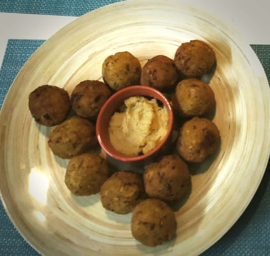 Air fried or baked falafal
