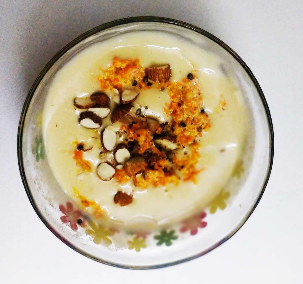 Whey icecream with twist of Gajar ka Halwa π