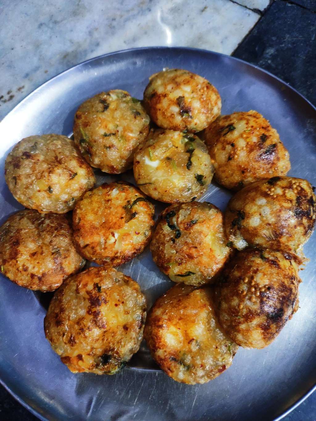Sabudana and cheese balls