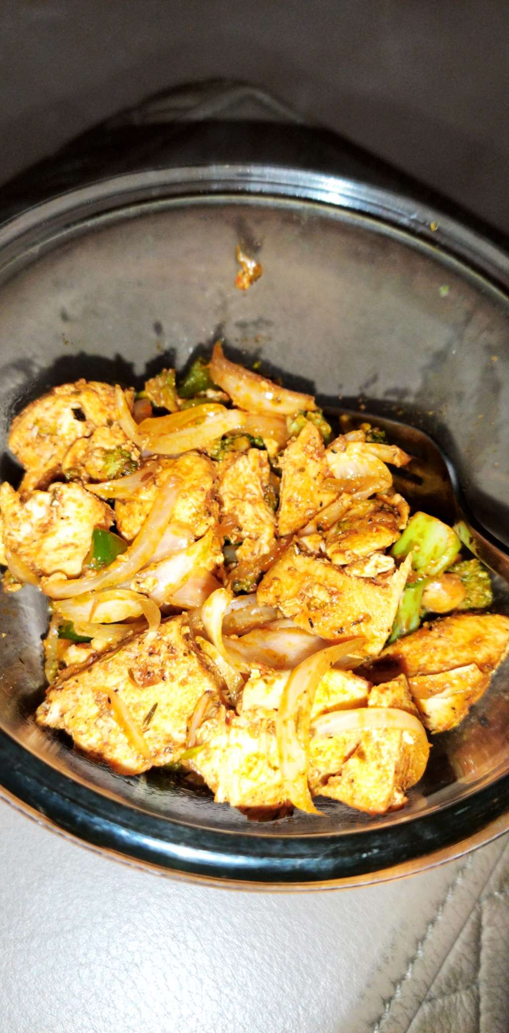 Fajita chicken bowl