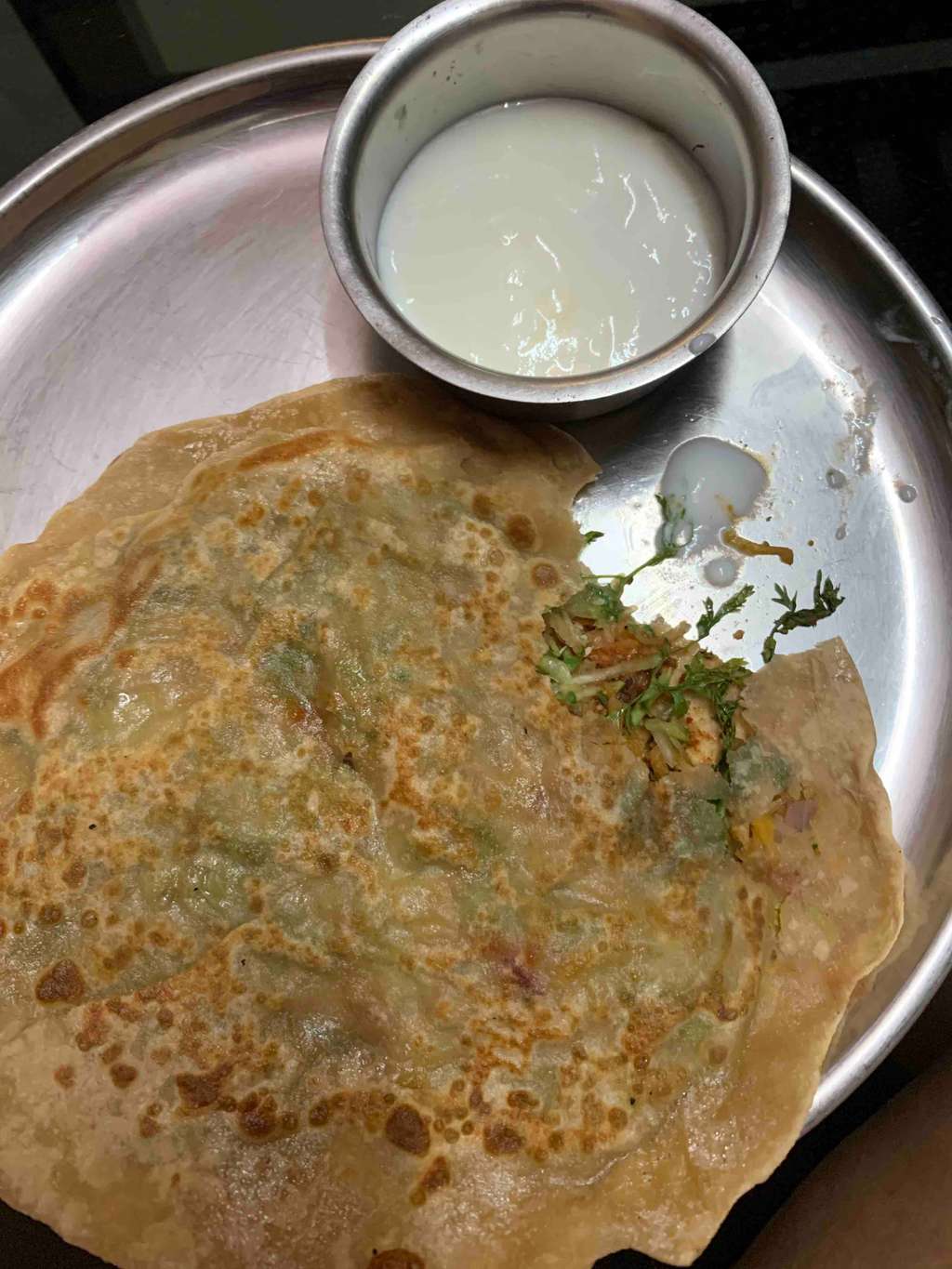 Stuffed Veggies Chapati 