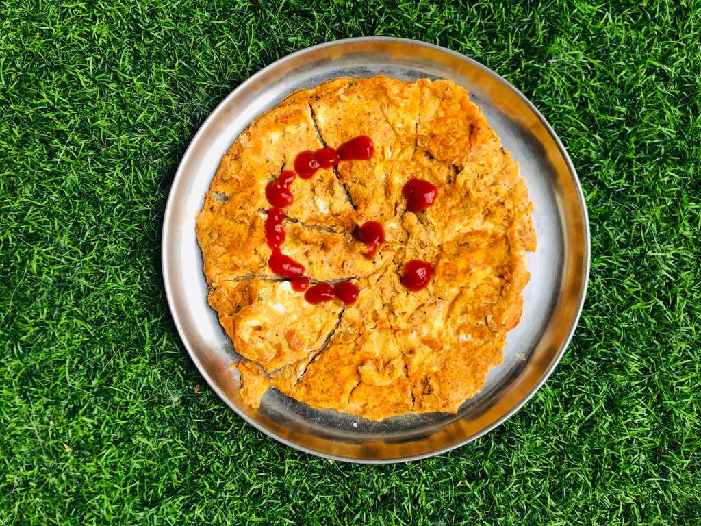 Double cheese omlette