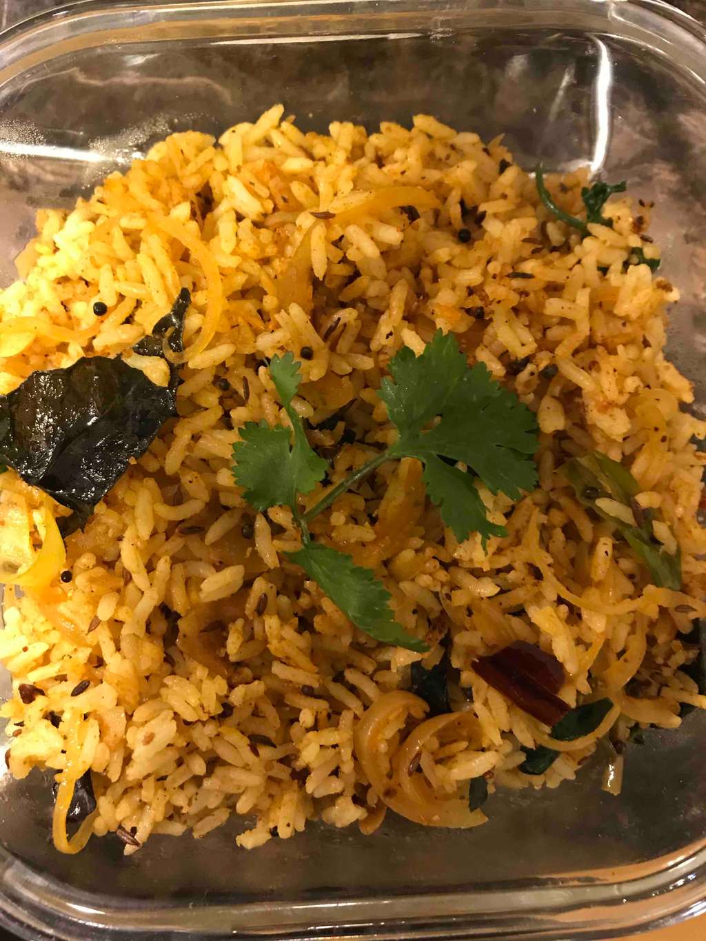 Masala lemon rice 