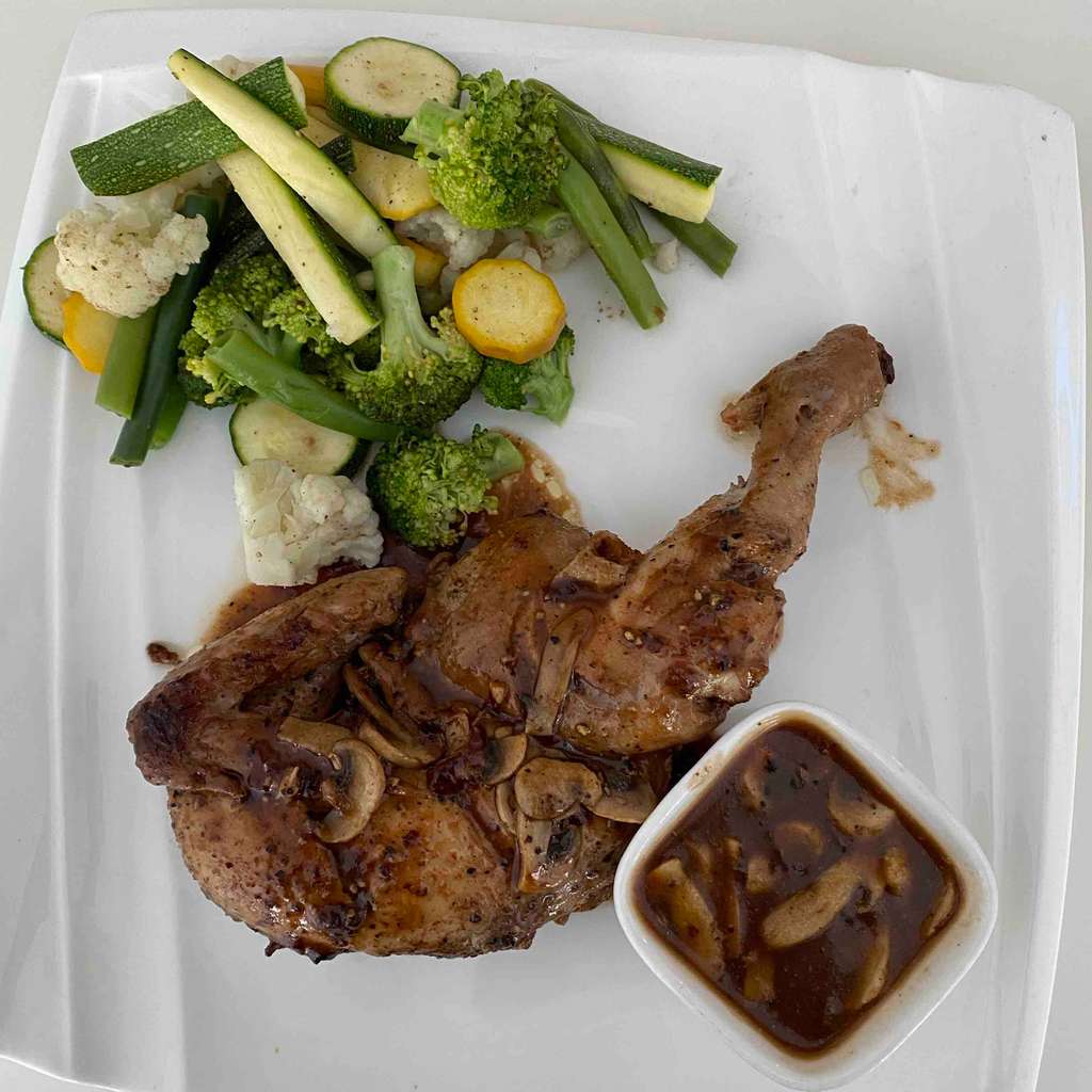 Pan Grilled Chicken with a twist