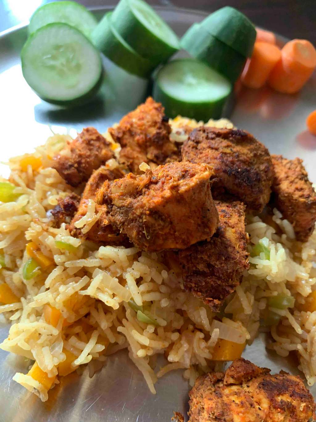 Chicken Rice (Chicken Mandi )