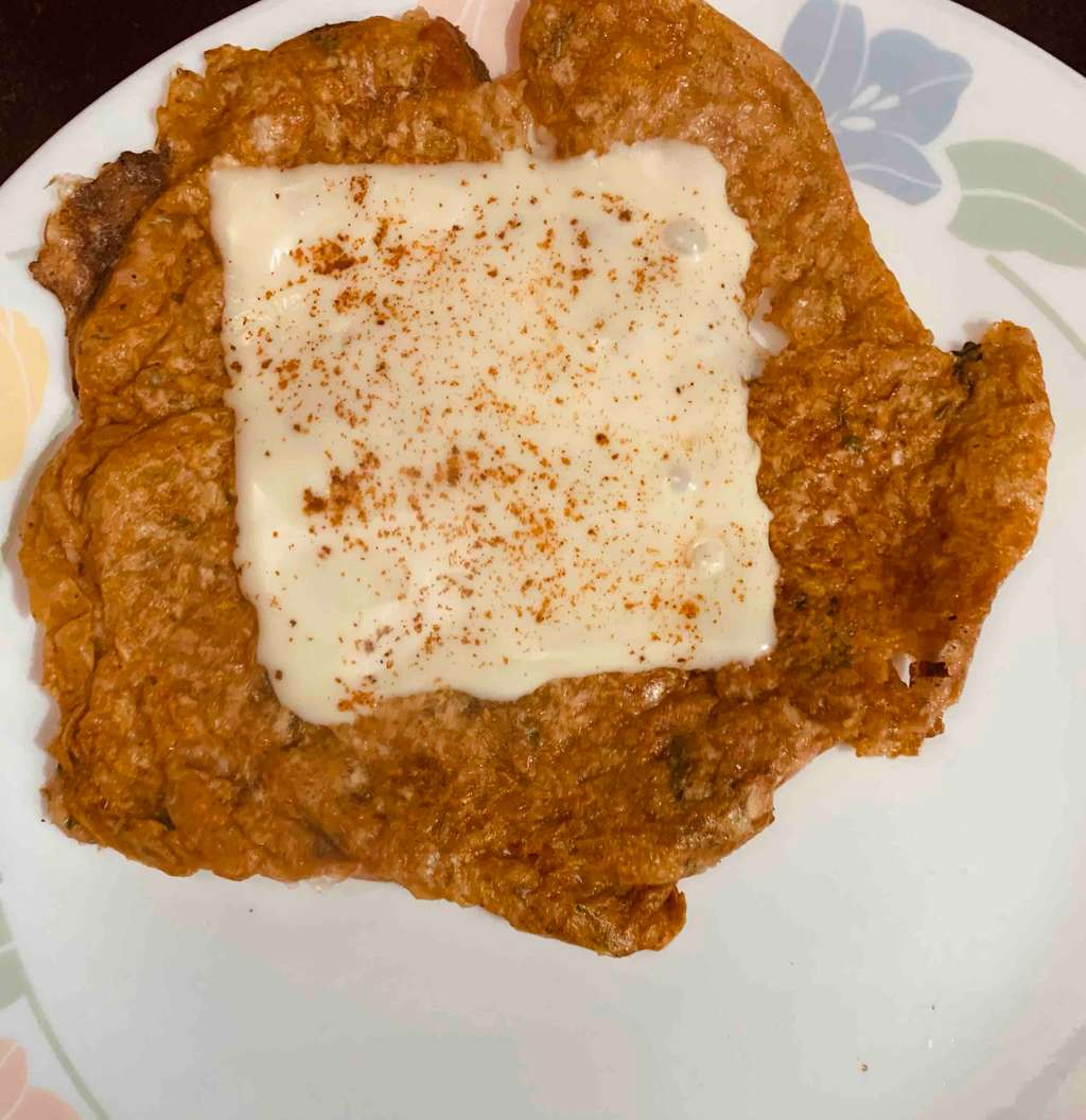cheesy oats cheela 😍