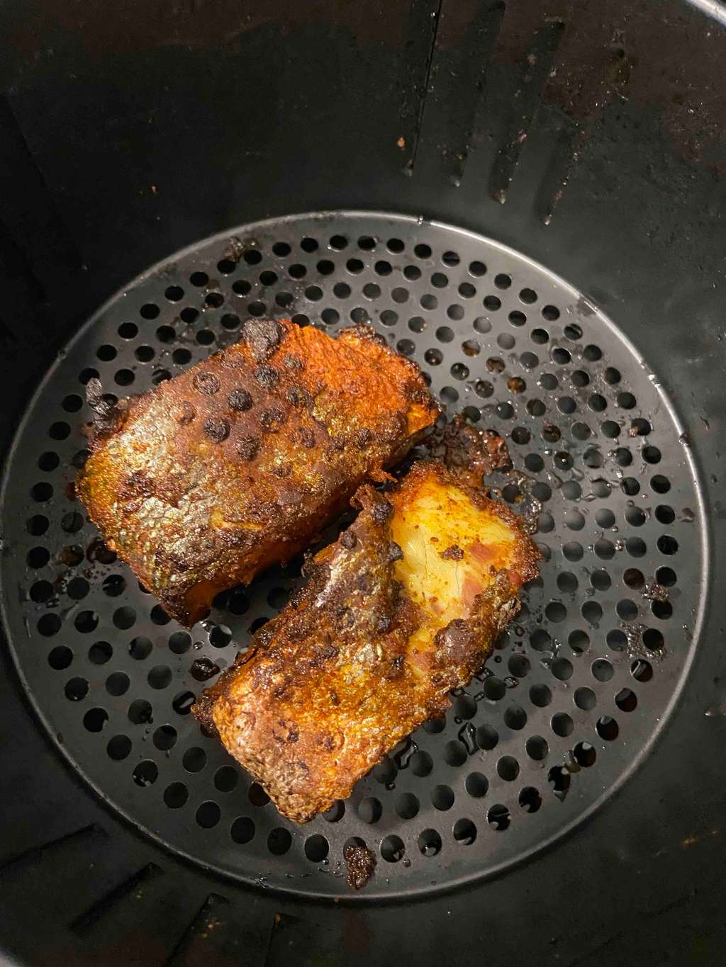 Airfryer Kerala fish fry