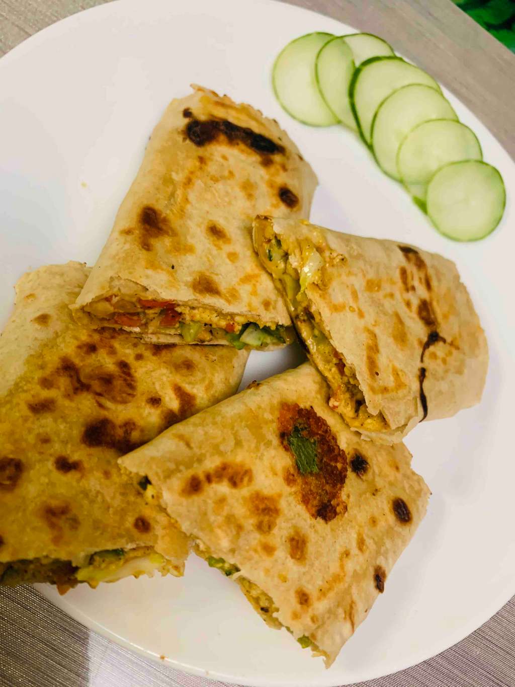 Paneer roll