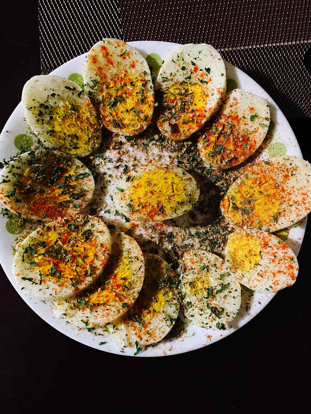 spicy boiled eggs