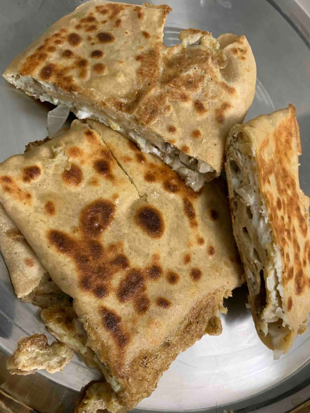 anda (egg) paratha