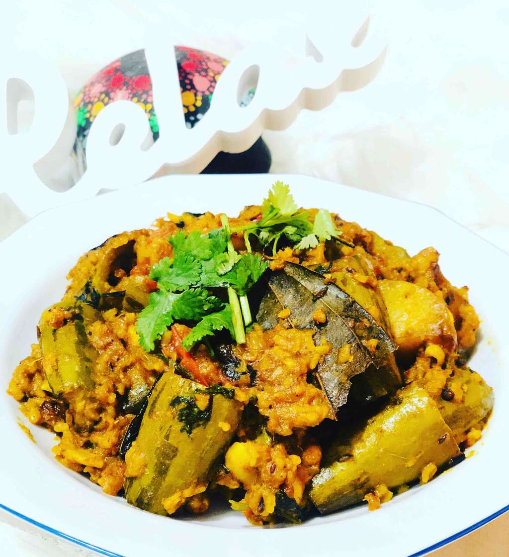 potol ghonto(parwal rice)
