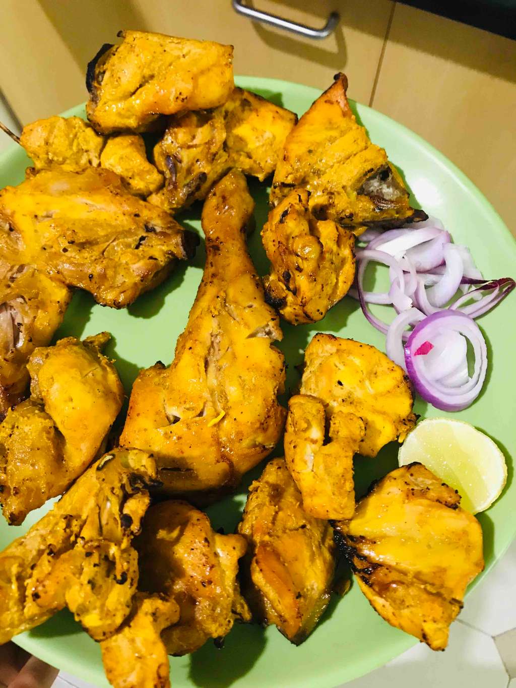 Zero oil home made tandoori chicken