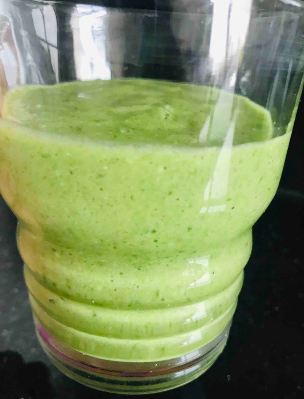 Spinach banana smoothie 