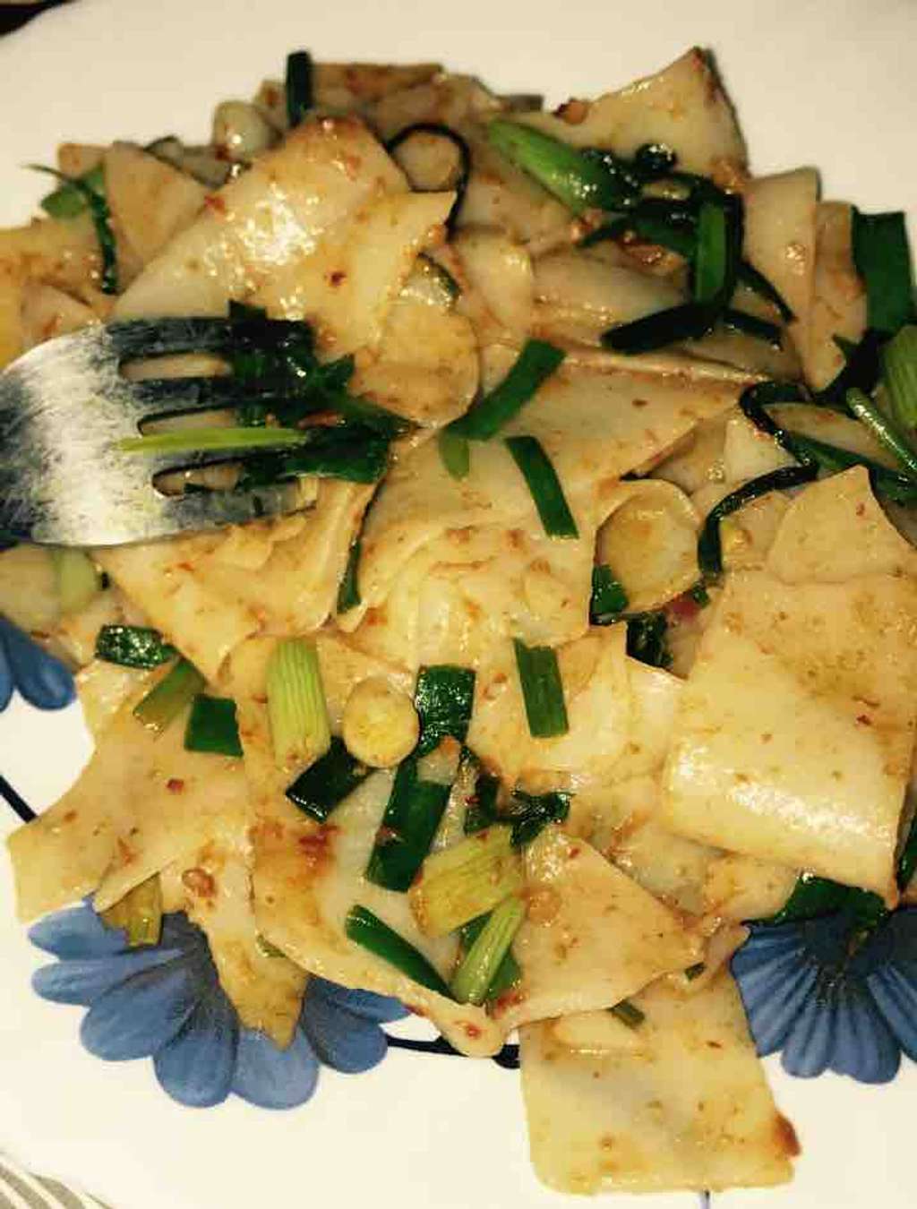 Spicy Ribbon Ada ( Rice pasta )