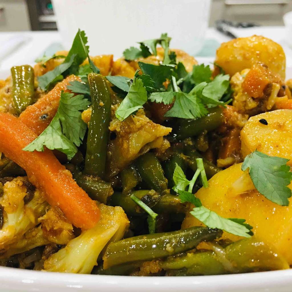 Mixed Vegetable Curry (Sabzi)