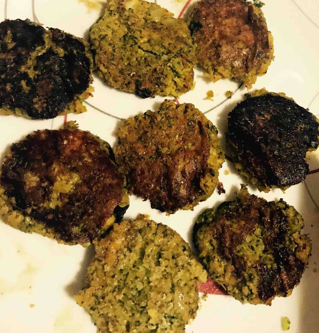 paneer brocoli tikki