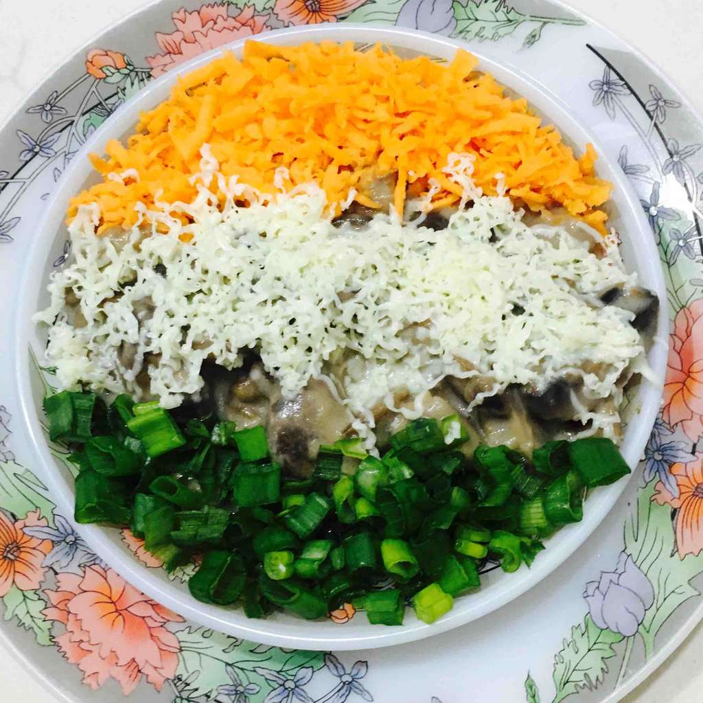 creamy cheesy mushrooms
