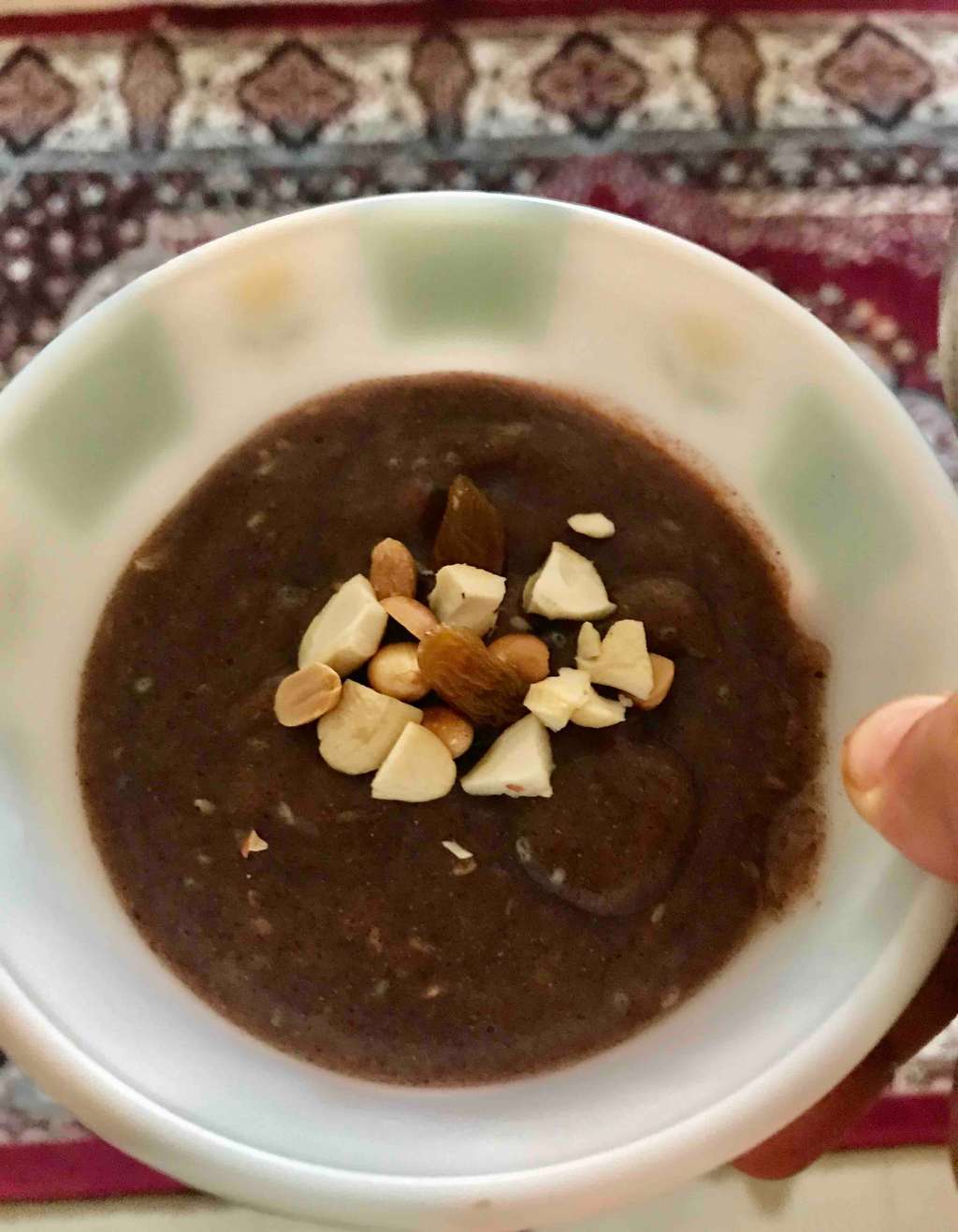 Nutty Ragi (Finger Millet flour) Porridge